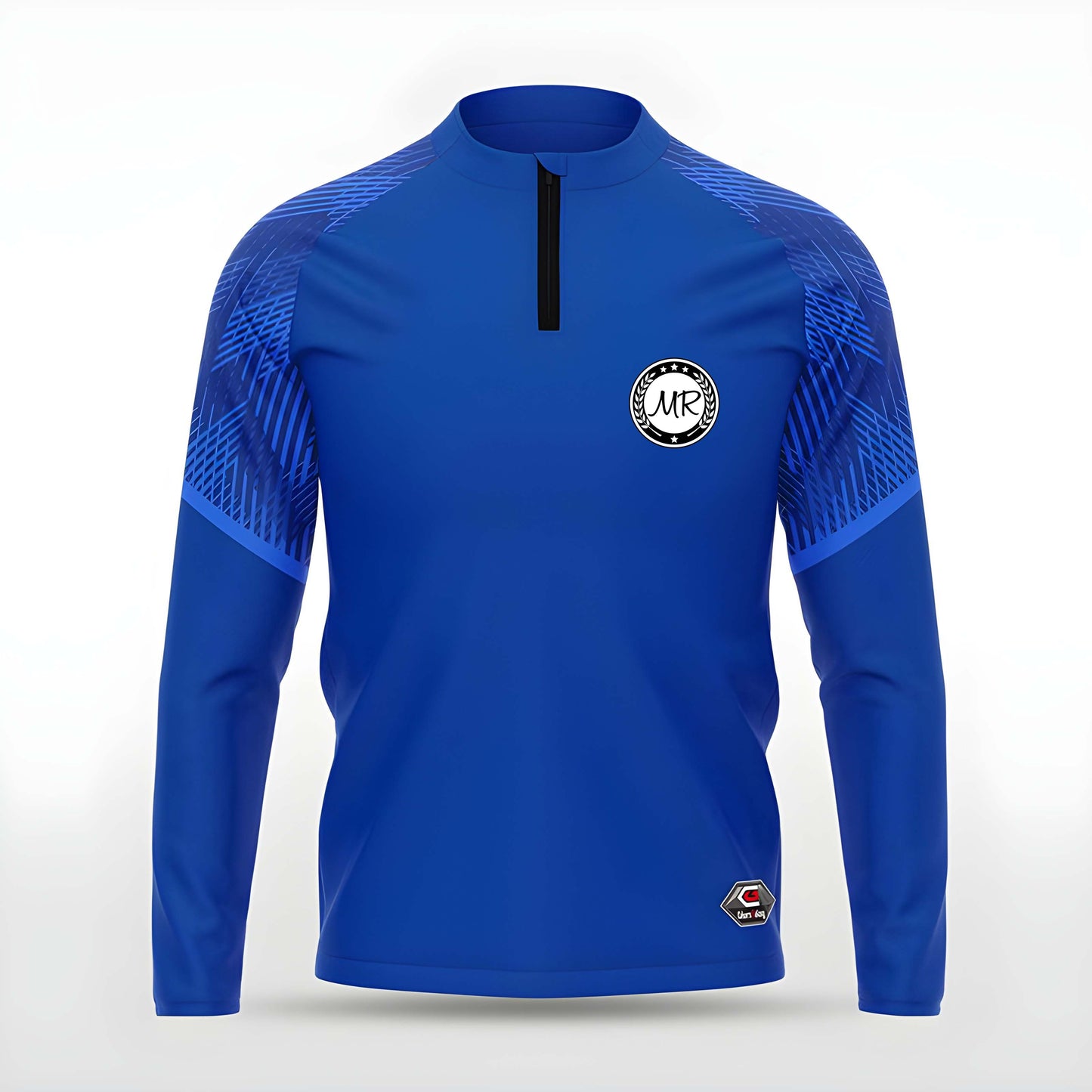 Blaues Sweatshirt