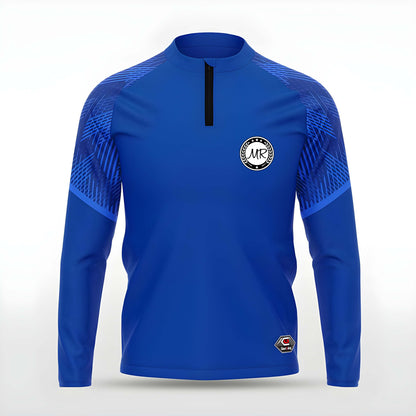 Blaues Sweatshirt