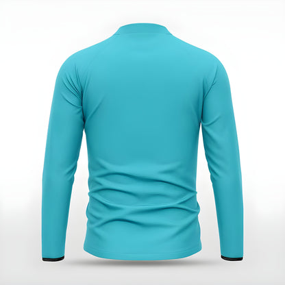 Türkise Trainingsjacke