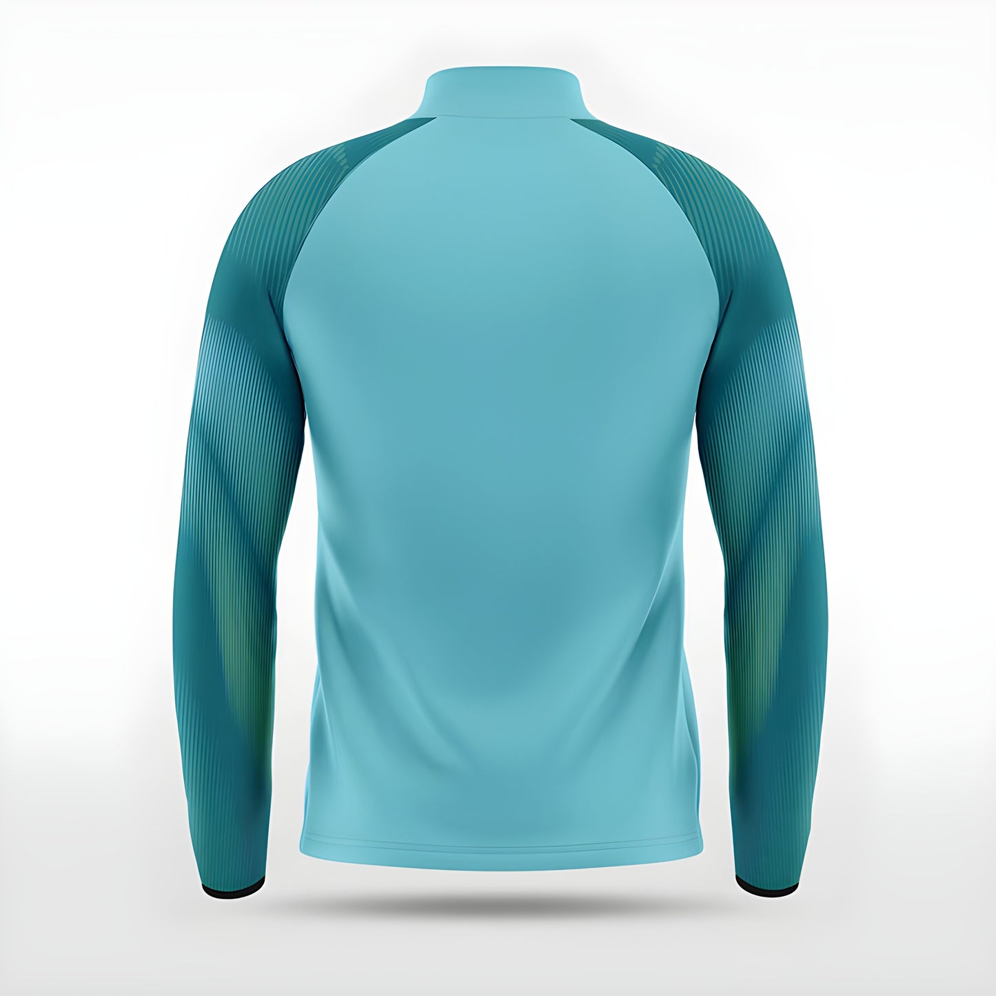 Türkise Trainingsjacke