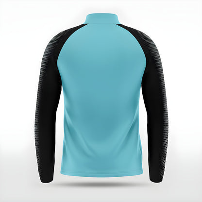 Türkise Trainingsjacke