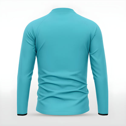 Türkise Trainingsjacke