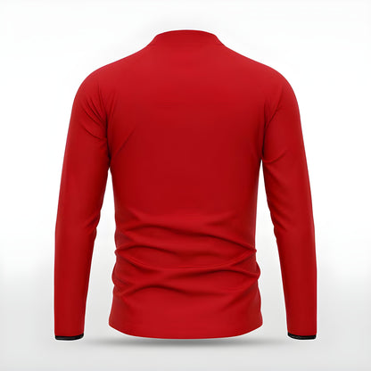 Rote Trainingsjacke