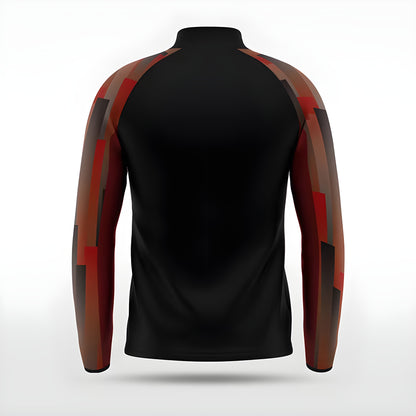 Schwarze Trainingsjacke