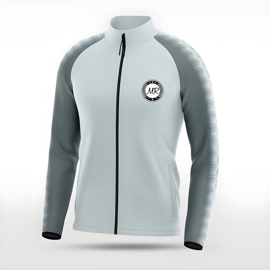 Graue Trainingsjacke