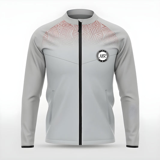 Graue Trainingsjacke