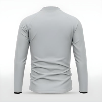 Graue Trainingsjacke