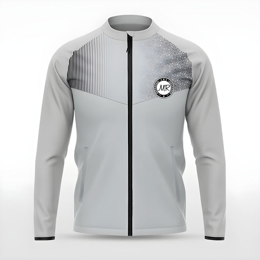 Graue Trainingsjacke