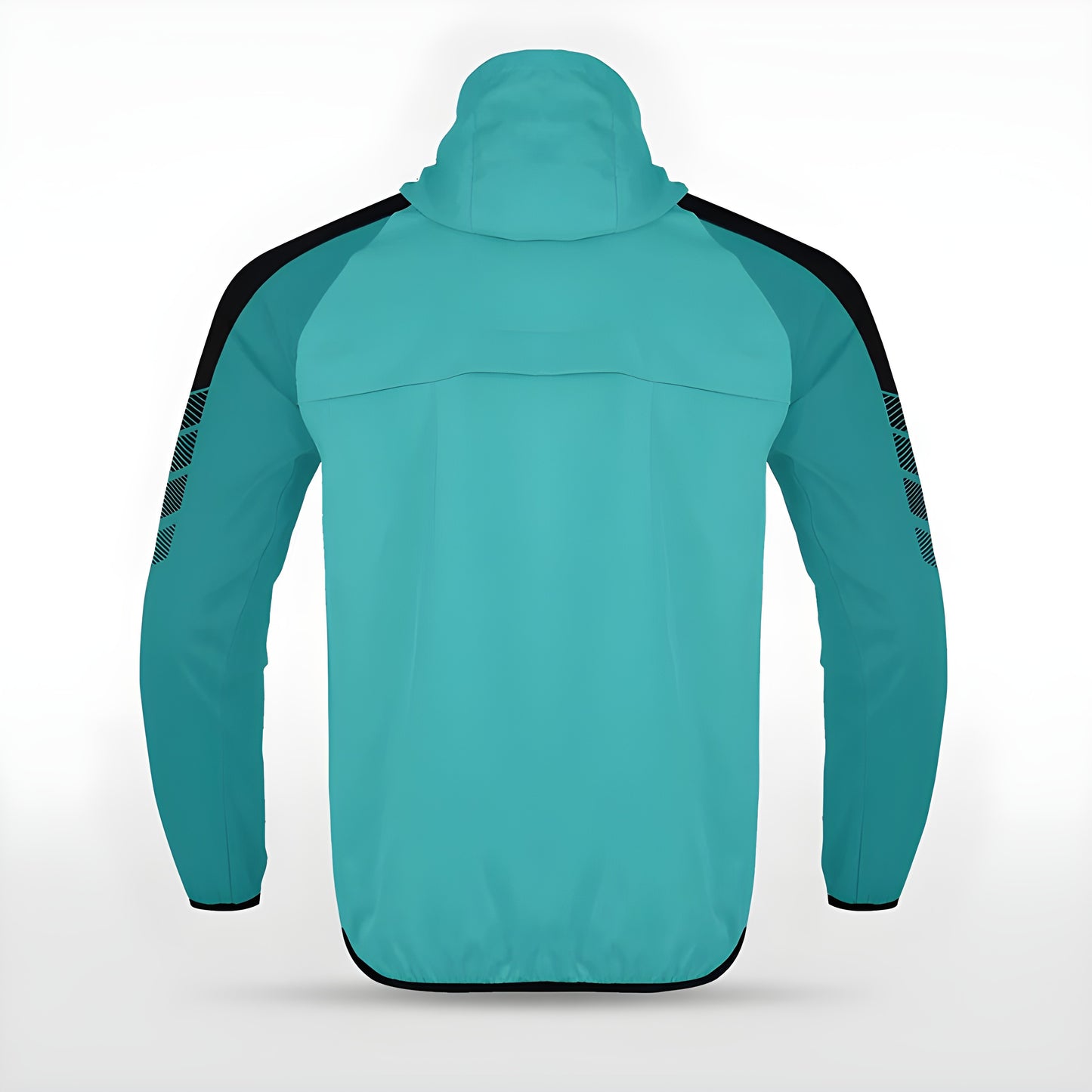 Türkise Allwetterjacke