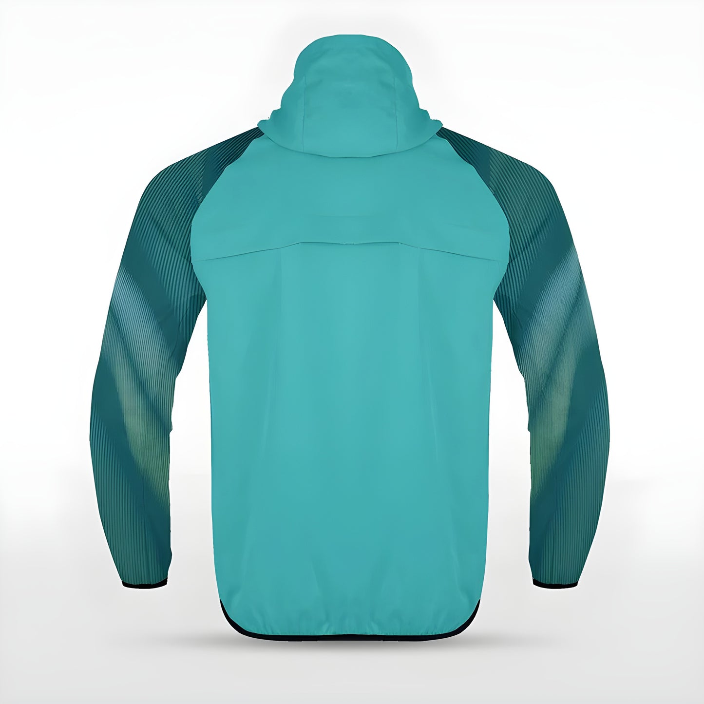 Türkise Allwetterjacke