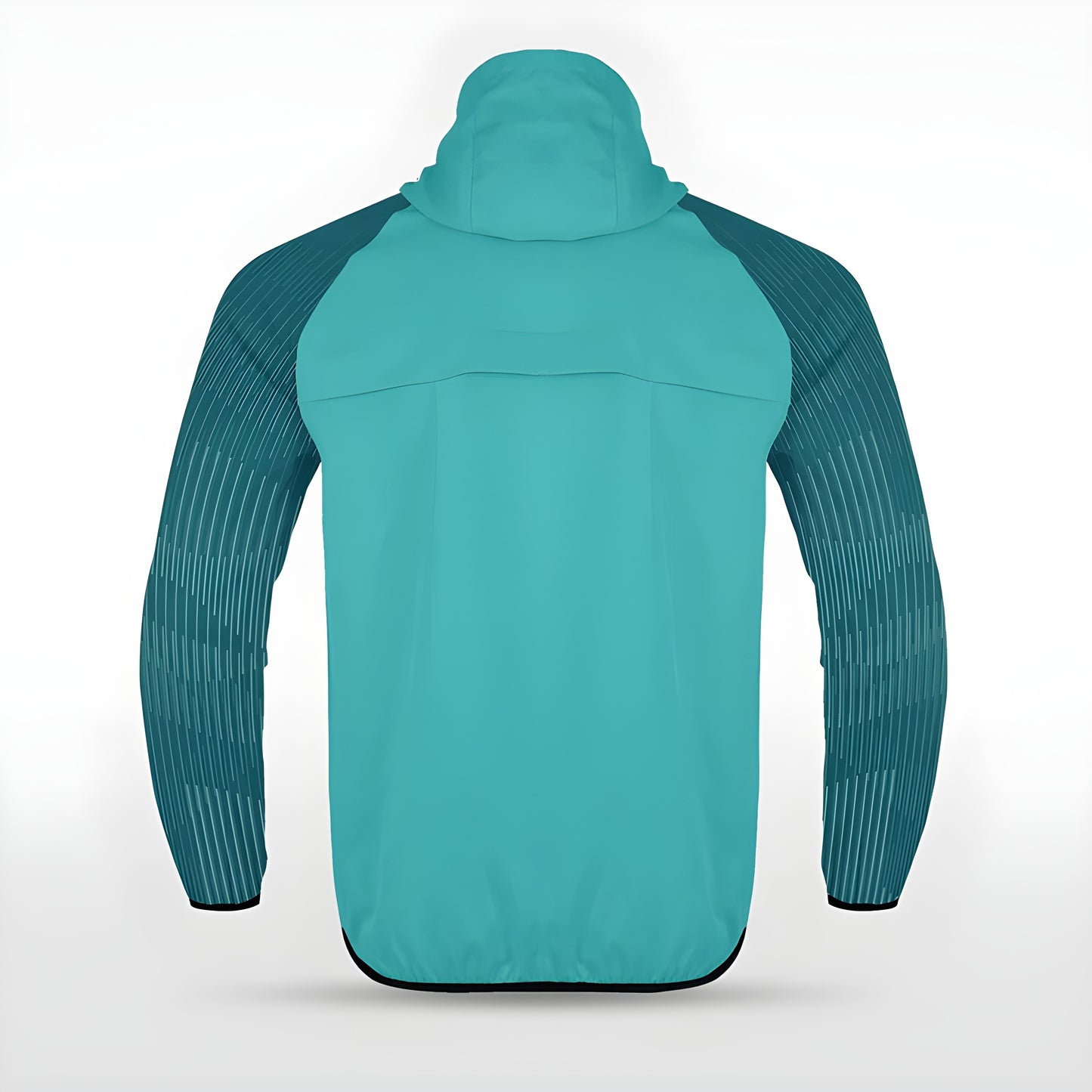 Türkise Allwetterjacke