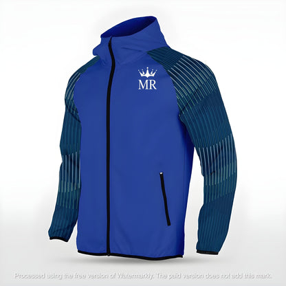 Blaue Allwetterjacke - Trend Sportswear