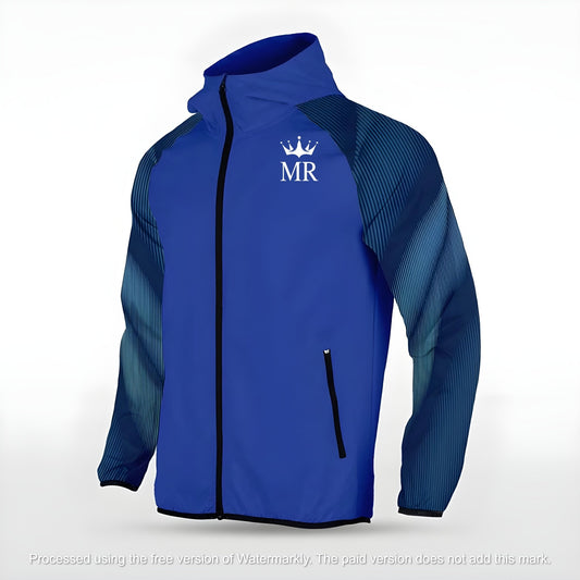 Blaue Allwetterjacke - Trend Sportswear