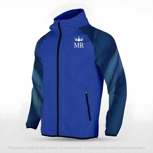 Blaue Allwetterjacke - Trend Sportswear