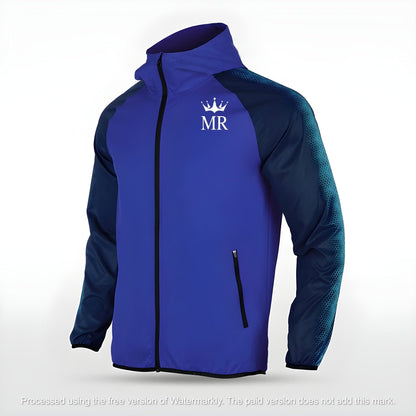 Blaue Allwetterjacke - Trend Sportswear