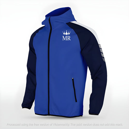 Blaue Allwetterjacke - Trend Sportswear