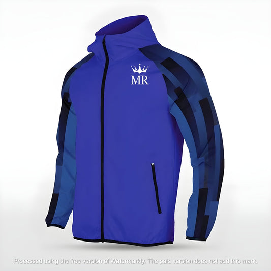 Blaue Allwetterjacke - Trend Sportswear