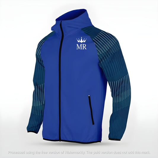 Blaue Allwetterjacke - Trend Sportswear