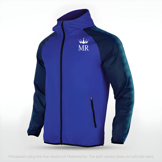 Blaue Allwetterjacke - Trend Sportswear