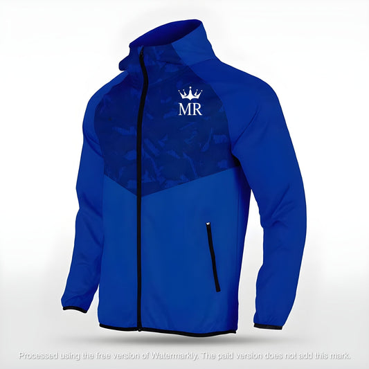 Blaue Allwetterjacke - Trend Sportswear