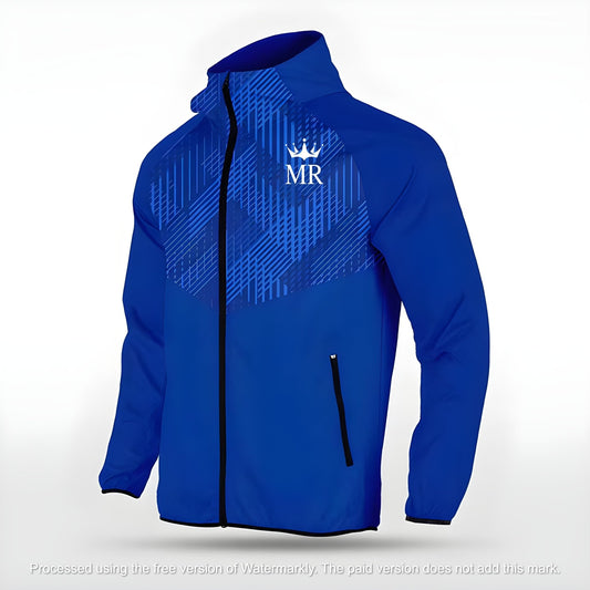 Blaue Allwetterjacke - Trend Sportswear