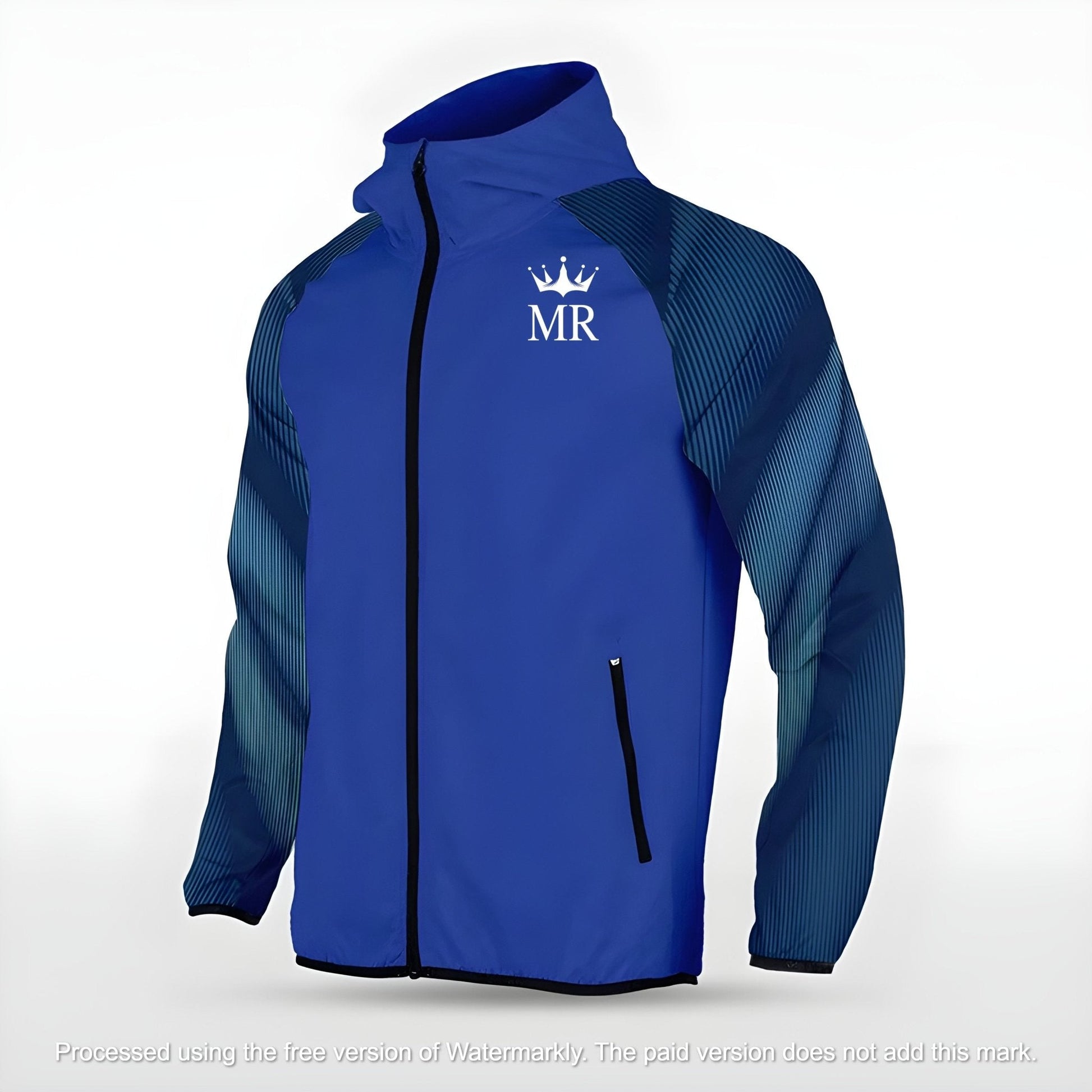 Blaue Allwetterjacke - Trend Sportswear