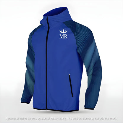 Blaue Allwetterjacke - Trend Sportswear
