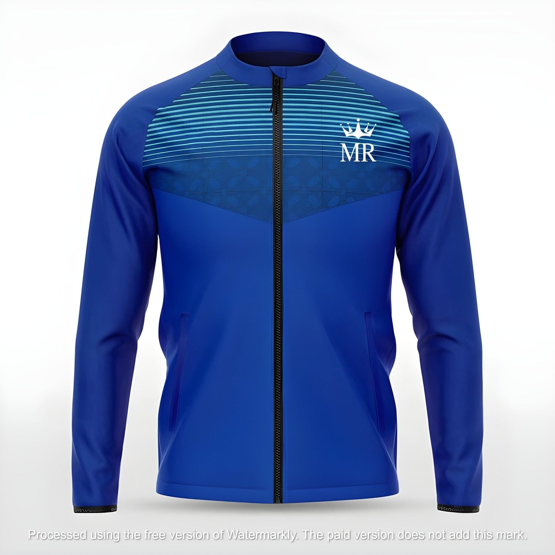 Blaue Trainingsjacke - Trend Sportswear