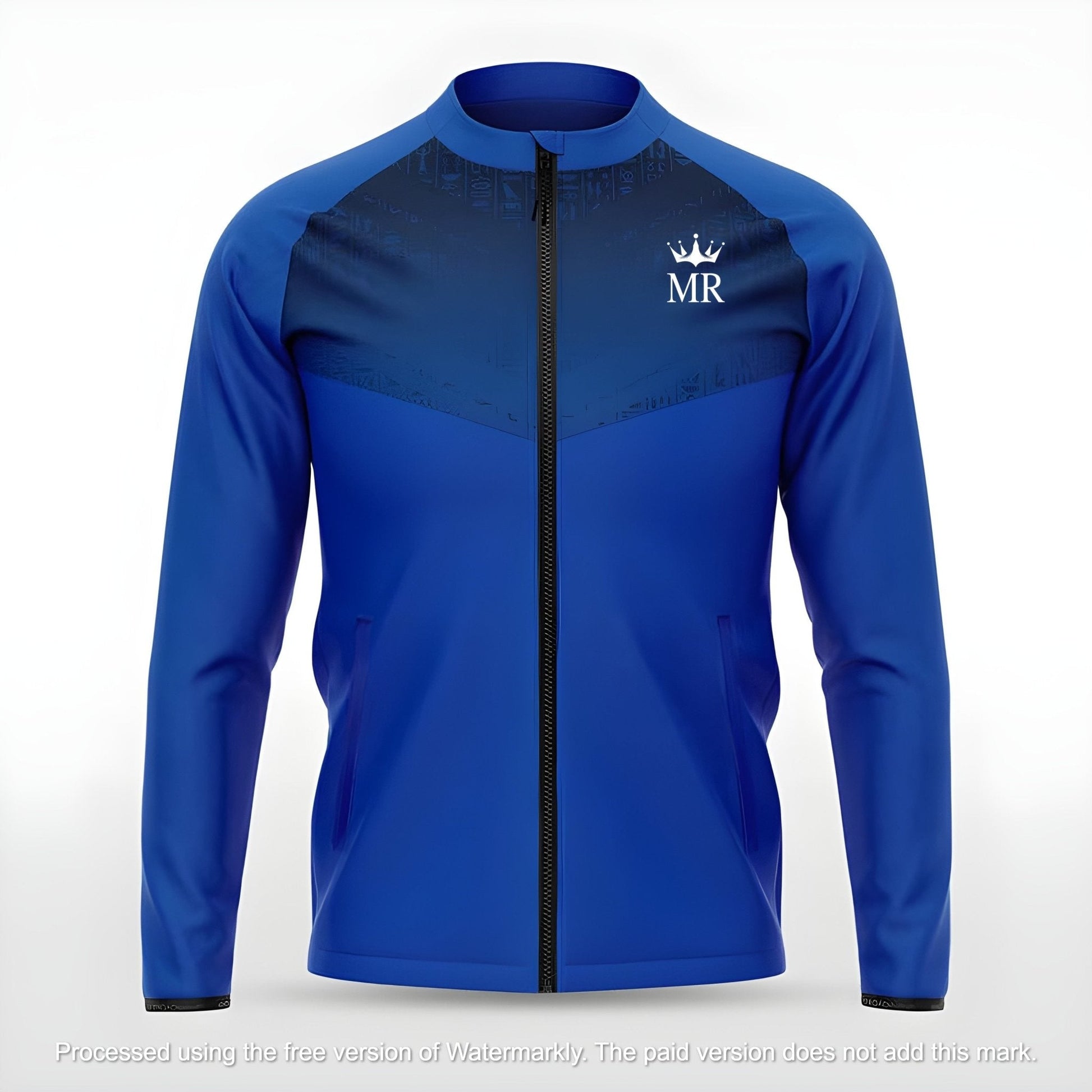 Blaue Trainingsjacke - Trend Sportswear