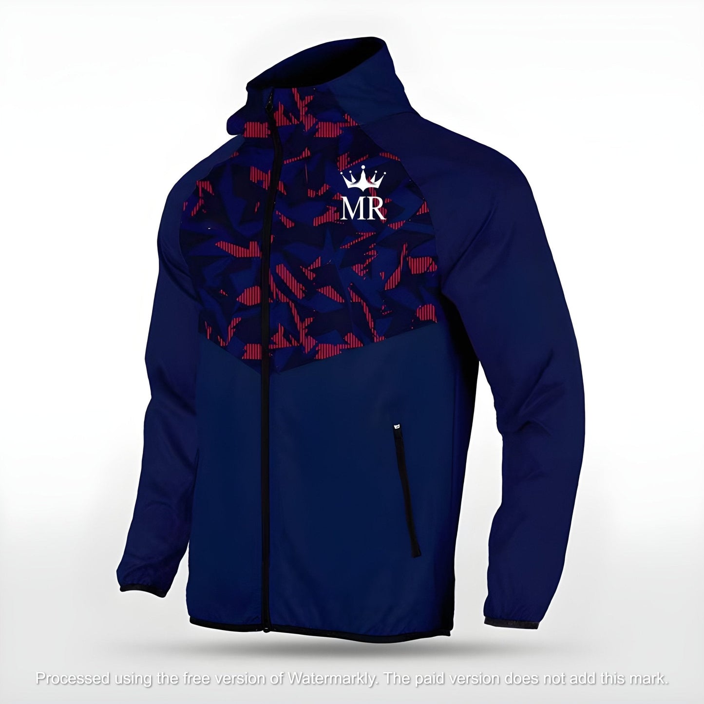 Dunkelblaue Allwetterjacke - Trend Sportswear