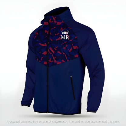 Dunkelblaue Allwetterjacke - Trend Sportswear