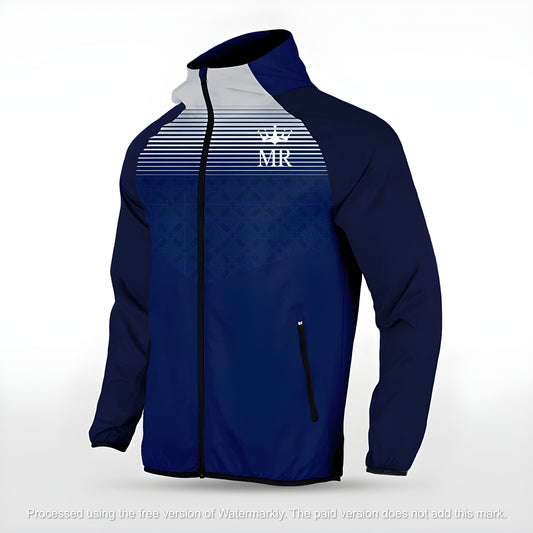 Dunkelblaue Allwetterjacke - Trend Sportswear