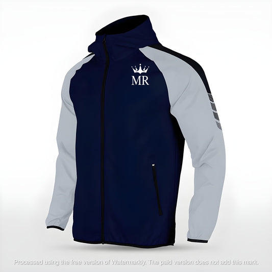 Dunkelblaue Allwetterjacke - Trend Sportswear