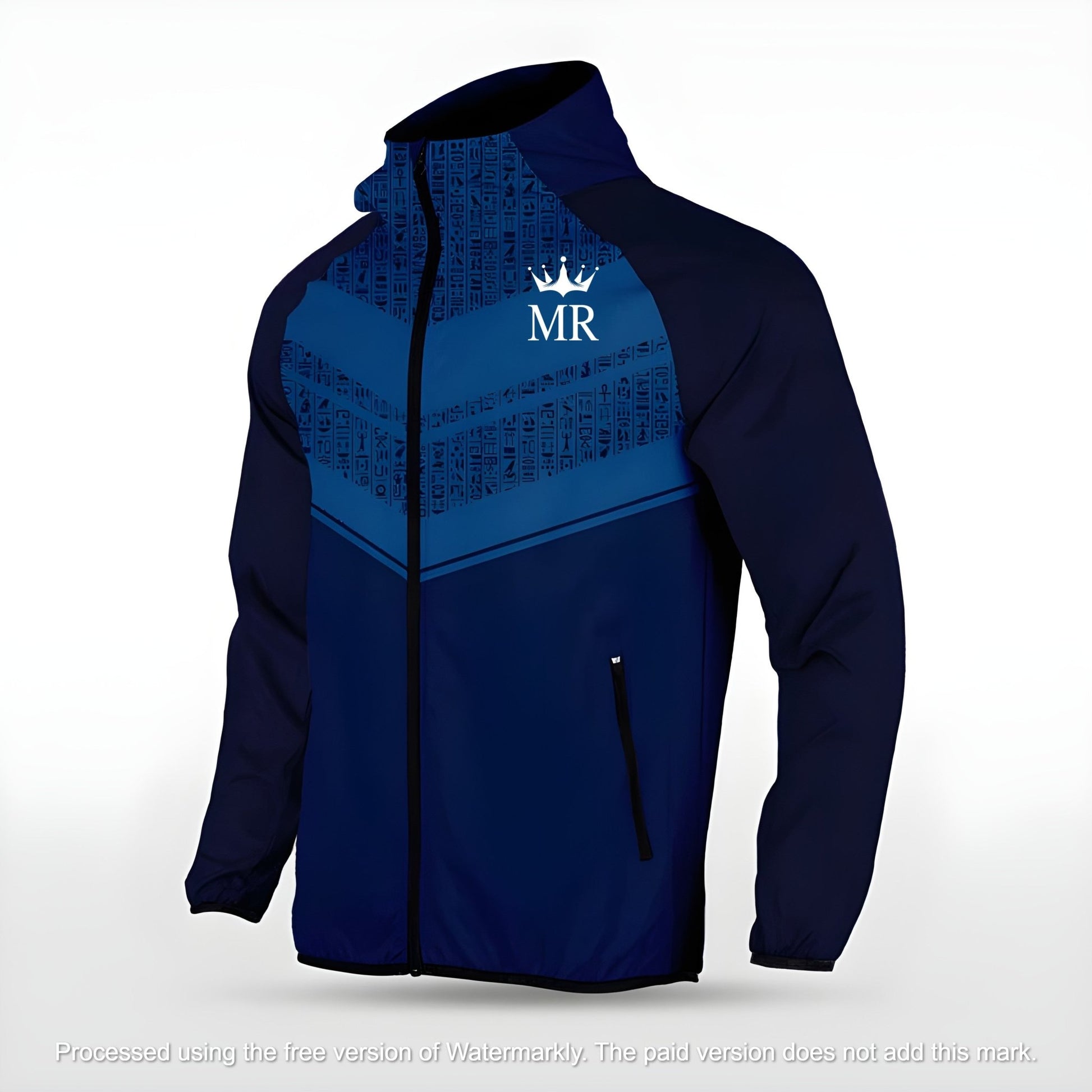 Dunkelblaue Allwetterjacke - Trend Sportswear