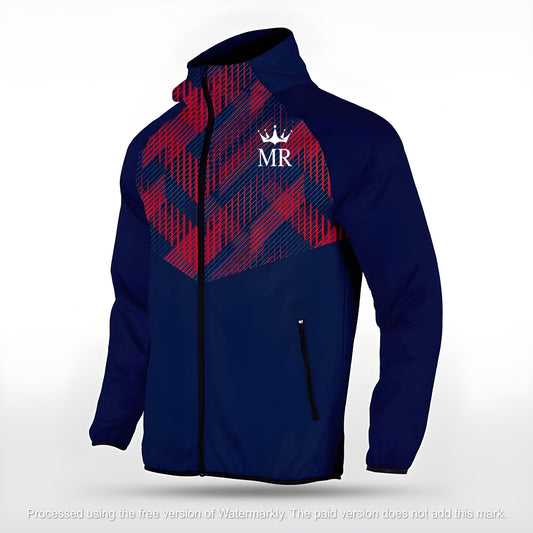 Dunkelblaue Allwetterjacke - Trend Sportswear
