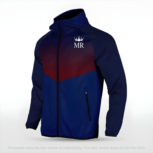 Dunkelblaue Allwetterjacke - Trend Sportswear