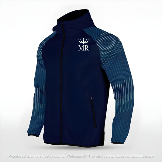 Dunkelblaue Allwetterjacke - Trend Sportswear