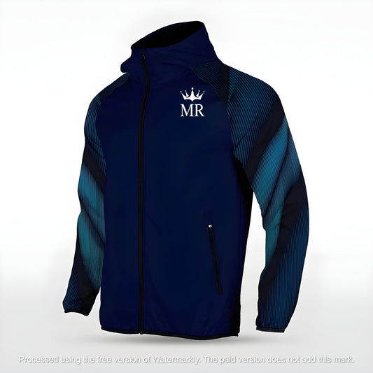 Dunkelblaue Allwetterjacke - Trend Sportswear