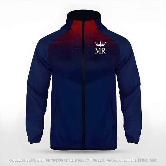 Dunkelblaue Allwetterjacke - Trend Sportswear
