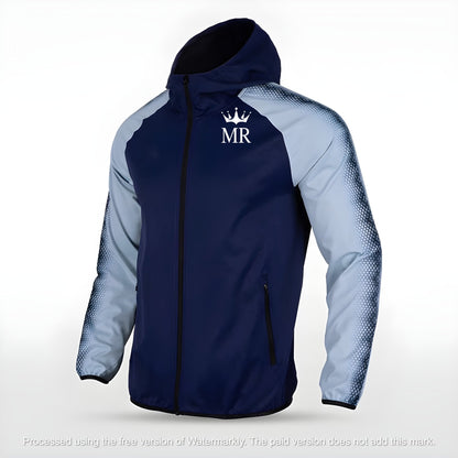 Dunkelblaue Allwetterjacke - Trend Sportswear