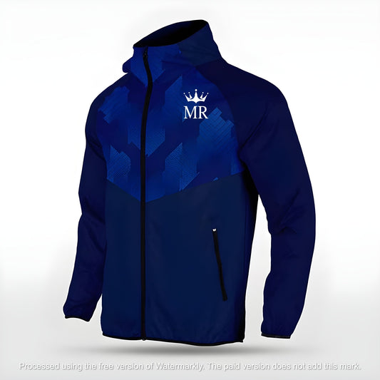 Dunkelblaue Allwetterjacke - Trend Sportswear