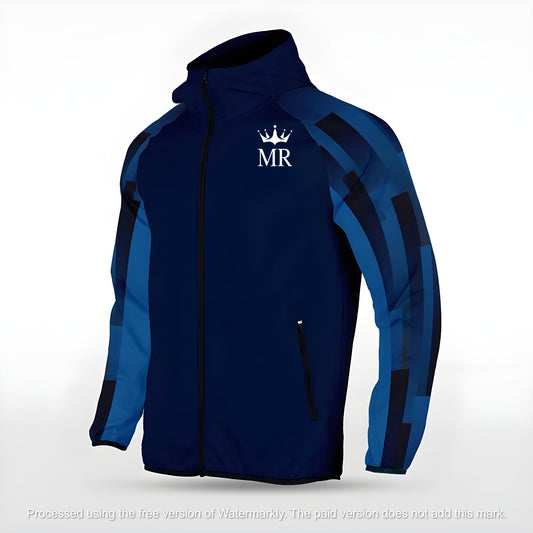 Dunkelblaue Allwetterjacke - Trend Sportswear