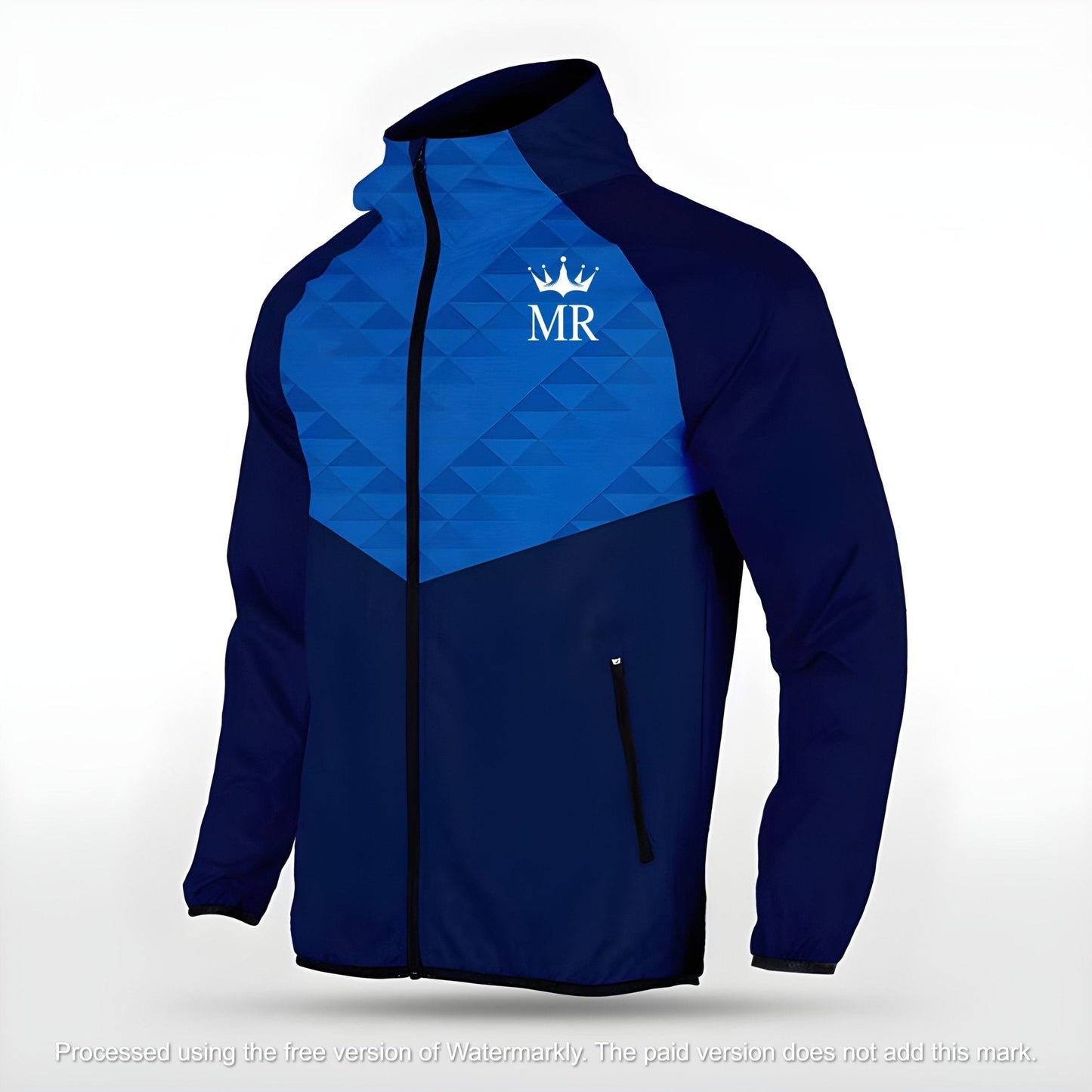 Dunkelblaue Allwetterjacke - Trend Sportswear