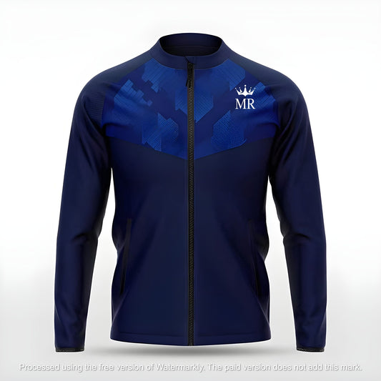 Dunkelblaue Trainingsjacke - Trend Sportswear
