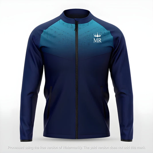 Dunkelblaue Trainingsjacke - Trend Sportswear