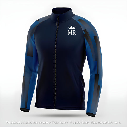 Dunkelblaue Trainingsjacke - Trend Sportswear
