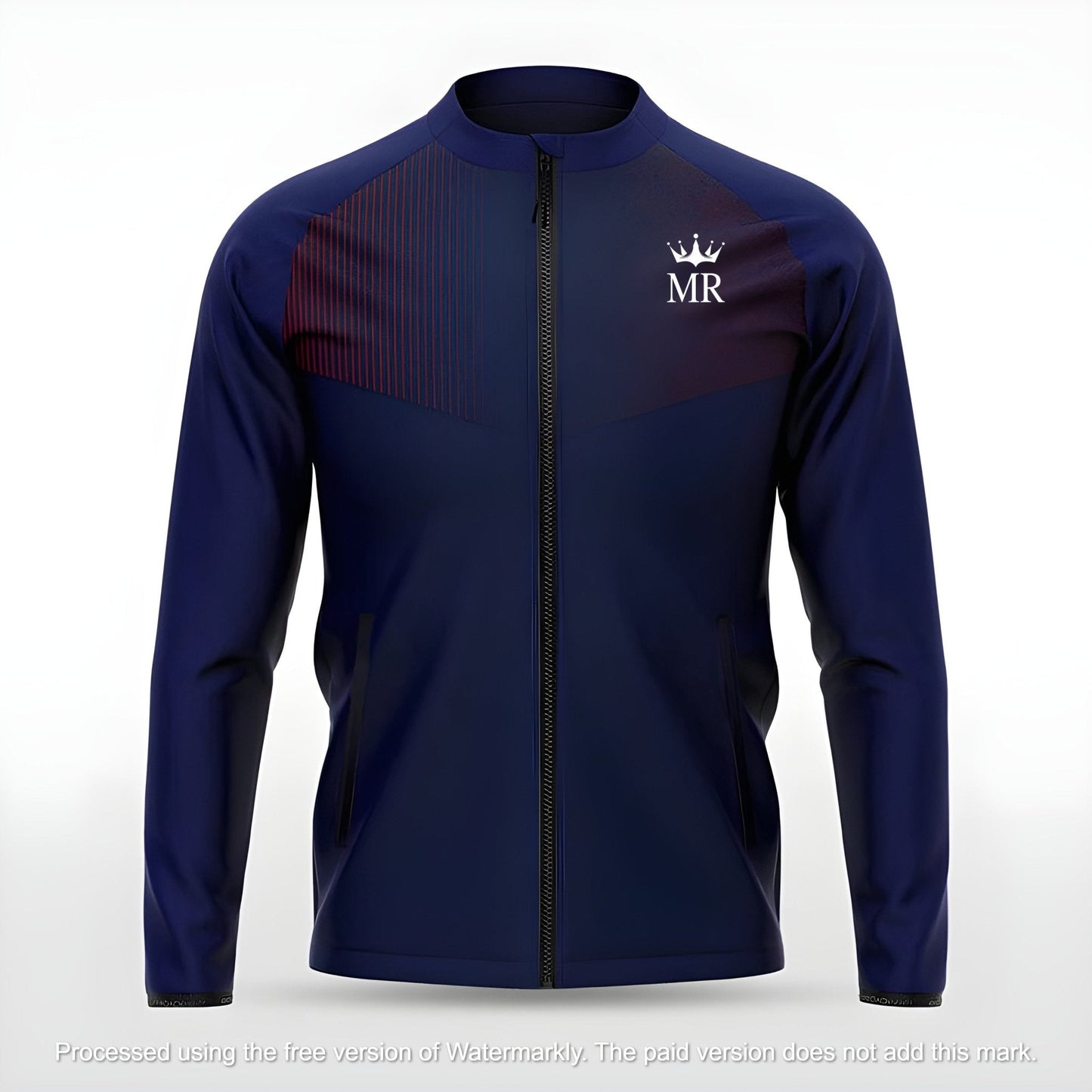 Dunkelblaue Trainingsjacke - Trend Sportswear