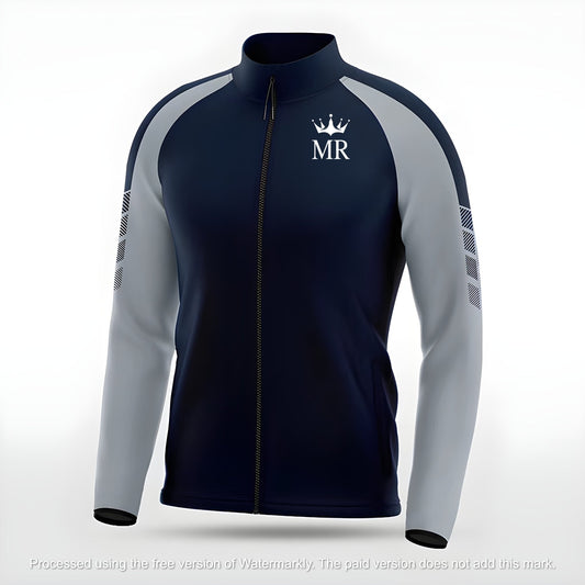 Dunkelblaue Trainingsjacke - Trend Sportswear