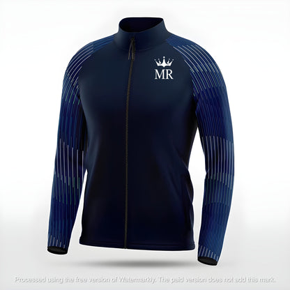 Dunkelblaue Trainingsjacke - Trend Sportswear