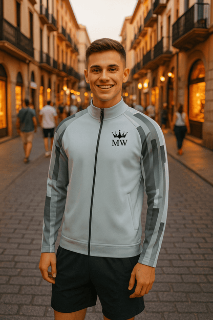 Dunkelblaue Trainingsjacke - Trend Sportswear
